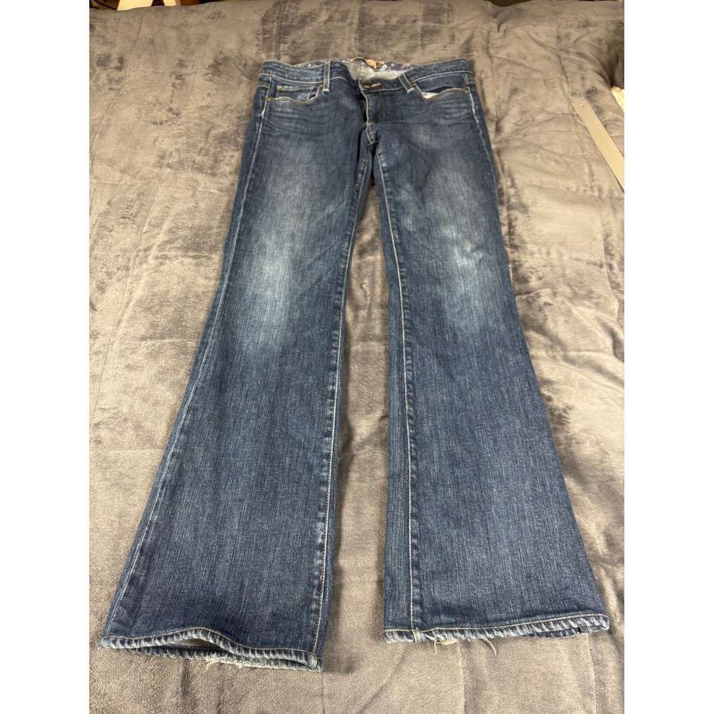 Paige Premium Denim Hollywood Hills Bootcut Jeans Size 31 Medium Wash USA‎